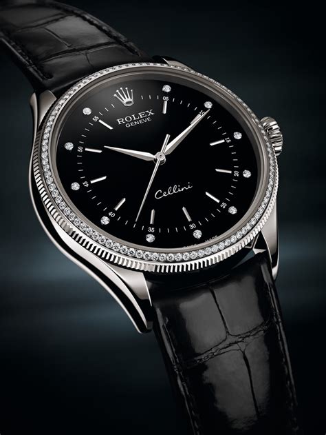 black rolex celini 44|rolex cellini time.